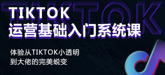 Tiktok实操进阶课程，体验从tiktok小透明到大佬的完美蜕变-第一资源库