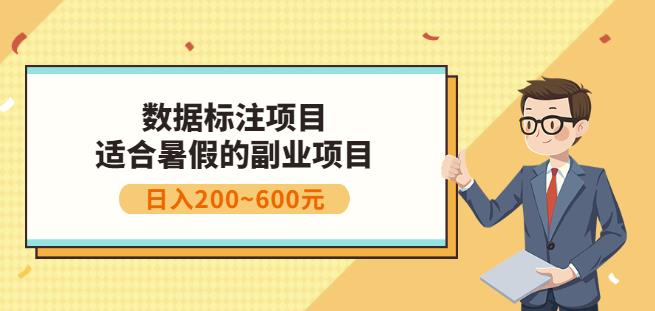 副业赚钱：人工智能数据标注项目，简单易上手，小白也能日入200+-第一资源库