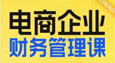 电商企业财务管理线上课，为电商企业规划财税-第一资源库